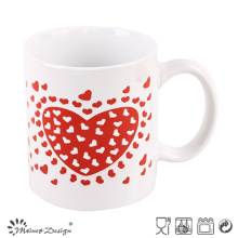 12oz Valentinstag Herz Design Becher hohe Qualität Großhandel